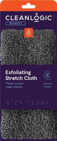 CleanLogic Detox Charcoal Washcloth
