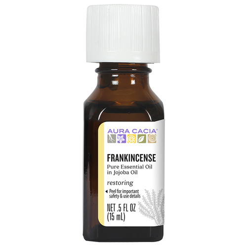 Aura Cacia Frankincense in Jojoba Oil, 0.5 oz