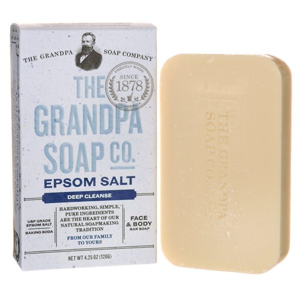 Grandpa Soap Co. Epsom Salt Bar Soap, 4.25 oz
