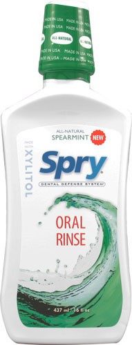 Spry Xylitol Oral Rinse, 16 oz