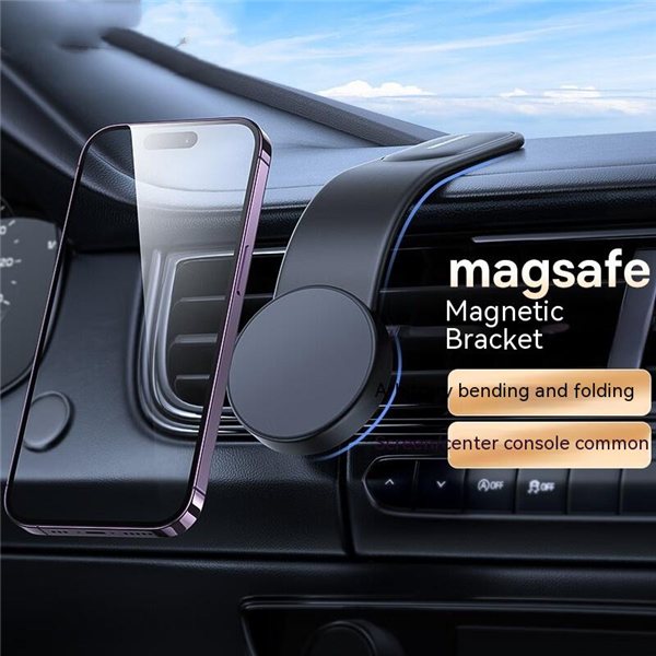 Magnetic Wireless Charging Car Mount, 15 W