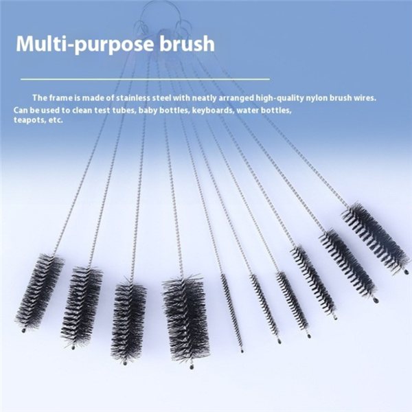 Crevice Cleaning Brush Set, 8 Pieces