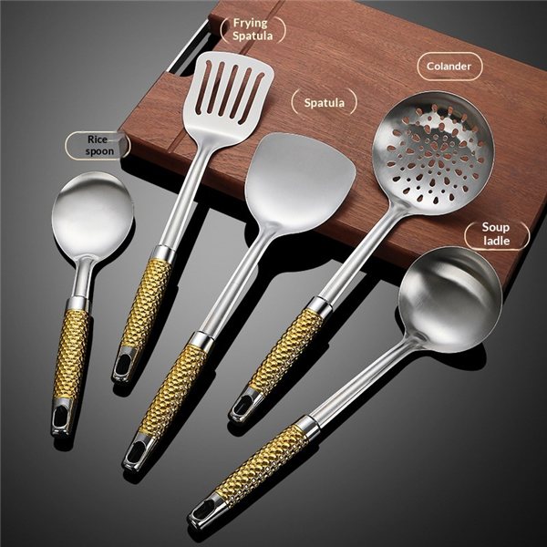 Hammered Stainless Steel Spatula