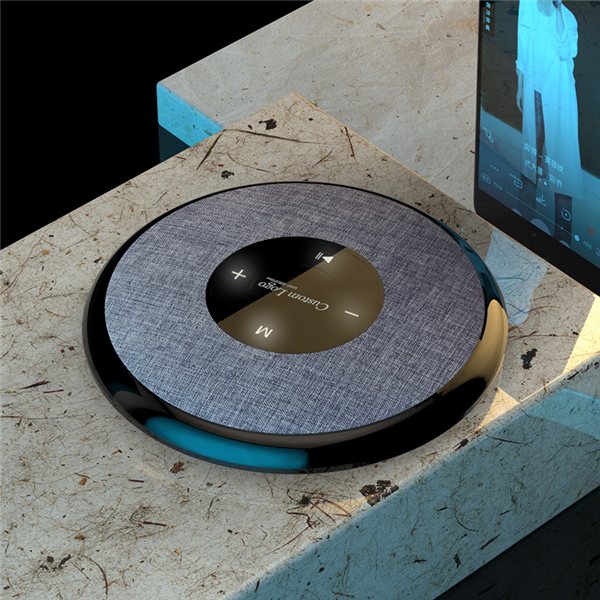 Portable Bluetooth Speaker, Gray