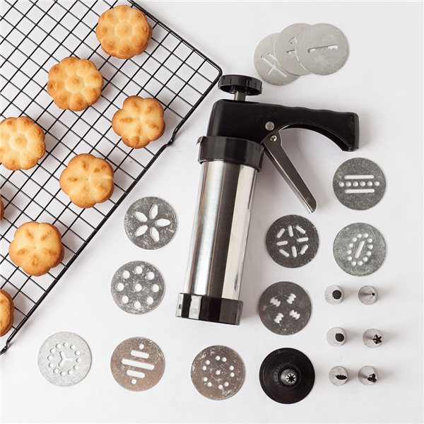 Cookie Press with 20 Discs